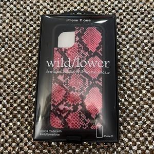 Wildflower limited edition I phone 11 case. Barely used